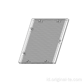 Heat Sink Aluminium profesional berkualitas tinggi